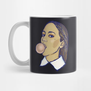 Girl with bubble Mug